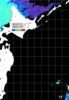 NOAA人工衛星画像:親潮域, パス=20250423 00:52 UTC