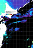 NOAA人工衛星画像:親潮域, 1日合成画像(2025/04/23UTC)