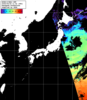 NOAA人工衛星画像:日本全域, パス=20250424 11:42 UTC
