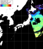 NOAA人工衛星画像:日本全域, パス=20250424 11:51 UTC