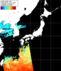 NOAA人工衛星画像:日本全域, パス=20250424 13:23 UTC