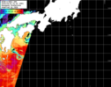 NOAA人工衛星画像:黒潮域, パス=20250424 02:06 UTC