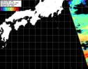 NOAA人工衛星画像:黒潮域, パス=20250424 11:42 UTC