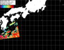 NOAA人工衛星画像:黒潮域, パス=20250424 13:32 UTC