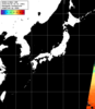 NOAA人工衛星画像:日本全域, パス=20250425 00:03 UTC
