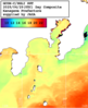 NOAA人工衛星画像:沿岸～伊豆諸島, 1日合成画像(2025/04/29UTC)