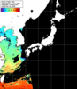 NOAA人工衛星画像:日本全域, パス=20250501 13:43 UTC