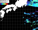 NOAA人工衛星画像:黒潮域, パス=20250501 00:40 UTC