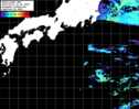 NOAA人工衛星画像:黒潮域, パス=20250501 00:44 UTC