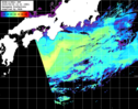 NOAA人工衛星画像:黒潮域, パス=20250504 12:21 UTC
