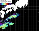 NOAA人工衛星画像:黒潮域, 1日合成画像(2025/05/06UTC)