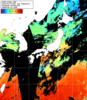 NOAA人工衛星画像:日本全域, 1日合成画像(2025/06/07UTC)