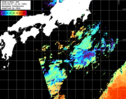 NOAA人工衛星画像:黒潮域, パス=20250607 12:22 UTC