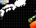 NOAA人工衛星画像:黒潮域, パス=20250608 11:53 UTC