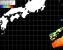 NOAA人工衛星画像:黒潮域, パス=20250608 12:01 UTC