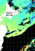 NOAA人工衛星画像:親潮域, 1日合成画像(2025/06/08UTC)