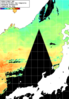 NOAA人工衛星画像:日本海, 1日合成画像(2025/06/08UTC)