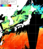 NOAA人工衛星画像:日本全域, 1日合成画像(2025/06/09UTC)