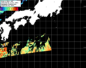NOAA人工衛星画像:黒潮域, パス=20250609 13:07 UTC