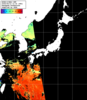 NOAA人工衛星画像:日本全域, パス=20250612 13:30 UTC