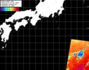 NOAA人工衛星画像:黒潮域, パス=20250612 00:42 UTC