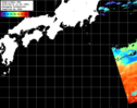 NOAA人工衛星画像:黒潮域, パス=20250612 11:55 UTC