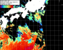 NOAA人工衛星画像:黒潮域, 1日合成画像(2025/06/13UTC)