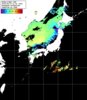 NOAA人工衛星画像:日本全域, パス=20250614 12:43 UTC