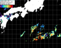NOAA人工衛星画像:黒潮域, パス=20250614 12:43 UTC