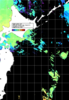 NOAA人工衛星画像:親潮域, 1日合成画像(2025/06/14UTC)