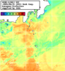 NOAA人工衛星画像:神奈川県近海, 1週間合成画像(2025/06/09～2025/06/15UTC)