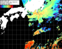 NOAA人工衛星画像:黒潮域, 1日合成画像(2025/06/15UTC)