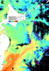NOAA人工衛星画像:親潮域, 1日合成画像(2025/06/15UTC)