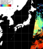 NOAA人工衛星画像:日本全域, パス=20250616 00:32 UTC