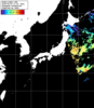 NOAA人工衛星画像:日本全域, パス=20250616 11:49 UTC