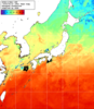 NOAA人工衛星画像:日本全域, 1週間合成画像(2025/06/10～2025/06/16UTC)