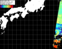 NOAA人工衛星画像:黒潮域, パス=20250616 00:28 UTC