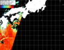 NOAA人工衛星画像:黒潮域, パス=20250616 02:05 UTC