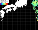 NOAA人工衛星画像:黒潮域, パス=20250616 11:45 UTC