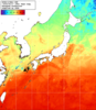 NOAA人工衛星画像:日本全域, 1週間合成画像(2025/06/11～2025/06/17UTC)