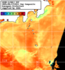 NOAA人工衛星画像:神奈川県近海, 1日合成画像(2025/06/17UTC)