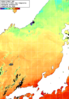 NOAA人工衛星画像:日本海, 1日合成画像(2025/06/17UTC)