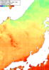 NOAA人工衛星画像:日本海, 1週間合成画像(2025/06/11～2025/06/17UTC)