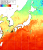 NOAA人工衛星画像:日本全域, 1週間合成画像(2025/06/12～2025/06/18UTC)