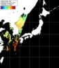 NOAA人工衛星画像:日本全域, パス=20250619 02:34 UTC