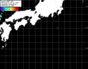 NOAA人工衛星画像:黒潮域, パス=20250619 02:34 UTC