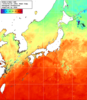 NOAA人工衛星画像:日本全域, 1週間合成画像(2025/06/14～2025/06/20UTC)