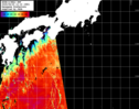 NOAA人工衛星画像:黒潮域, パス=20250620 13:19 UTC