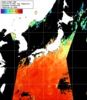 NOAA人工衛星画像:日本全域, 1日合成画像(2025/06/21UTC)