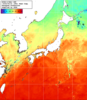 NOAA人工衛星画像:日本全域, 1週間合成画像(2025/06/15～2025/06/21UTC)
